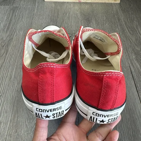 Size 13 - Converse Chuck Taylor All Star Ox Men’s Red Shoes