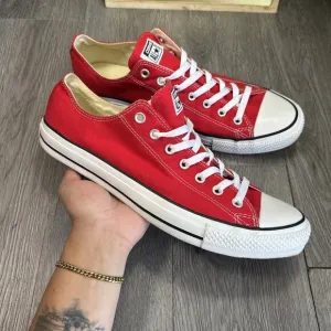 Size 13 - Converse Chuck Taylor All Star Ox Men’s Red Shoes