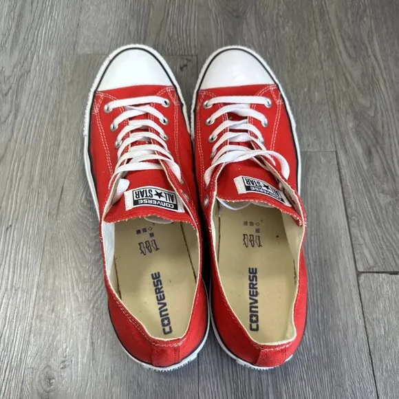 Size 13 - Converse Chuck Taylor All Star Ox Men’s Red Shoes