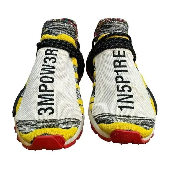 Size 6 - adidas Pharrell x NMD Human Race Trail Solar Pack