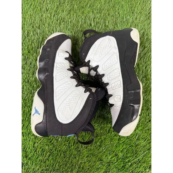 Size 6Y / Womens 7.5 Jordan 9 Retro University Blue 302359-140