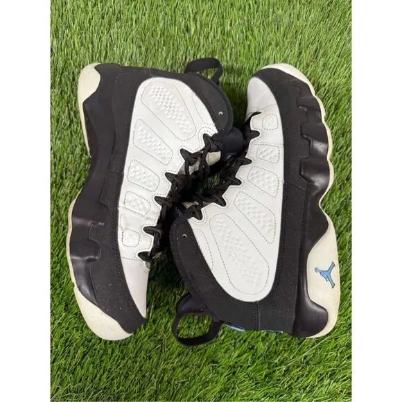 Size 6Y / Womens 7.5 Jordan 9 Retro University Blue 302359-140