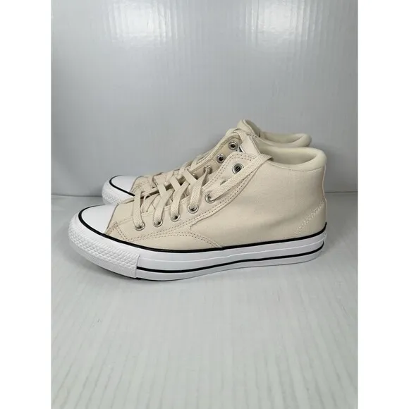 Size 9 Mens Converse Chuck Taylor All Star Malden Street Mid Ivory Shoe A09458F