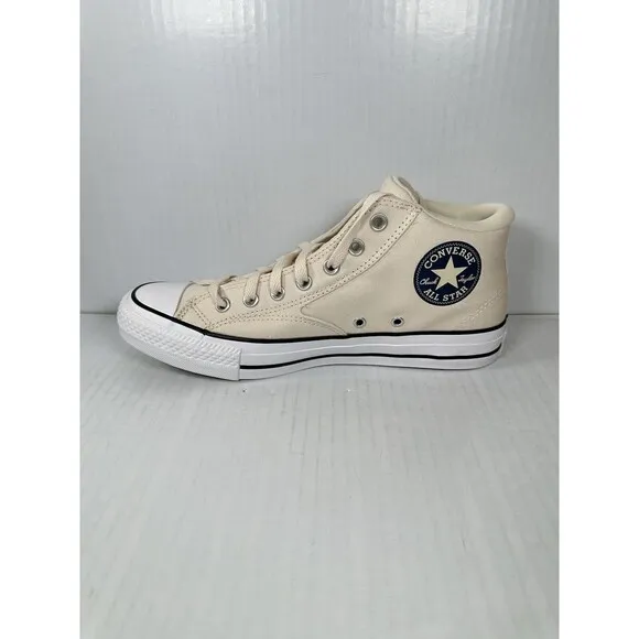 Size 9 Mens Converse Chuck Taylor All Star Malden Street Mid Ivory Shoe A09458F