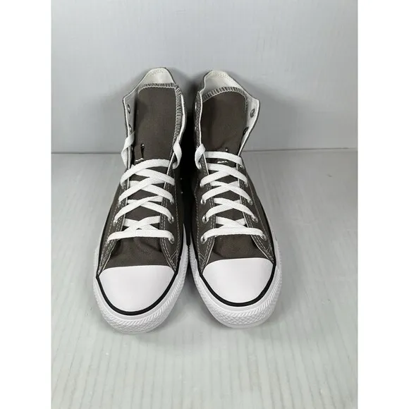 Size 9 Men’s Converse Unisex All Star Chuck Taylor Hi Top Charcoal Gray 1J793