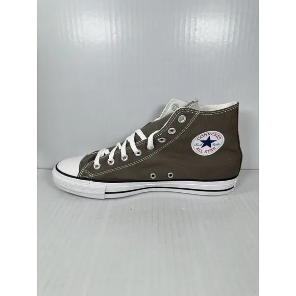 Size 9 Men’s Converse Unisex All Star Chuck Taylor Hi Top Charcoal Gray 1J793