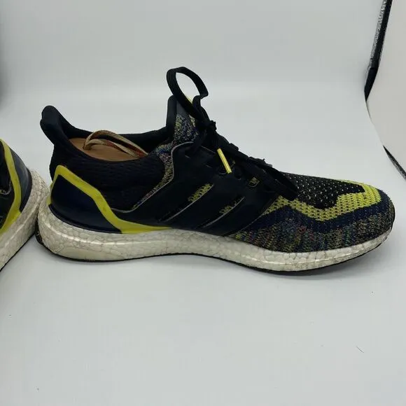 Size 10- adidas UltraBoost Shock Yellow ‎ art  - EG8106