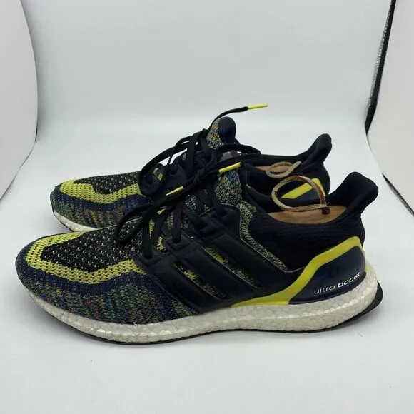Size 10- adidas UltraBoost Shock Yellow ‎ art  - EG8106