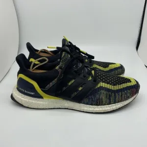 Size 10- adidas UltraBoost Shock Yellow ‎ art  - EG8106