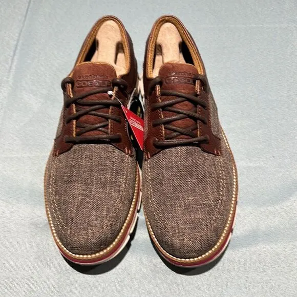 SKECHERS MEN'S ON THE GO HUXLEY GOLF SHOES OXFORDS Size 8 B24A