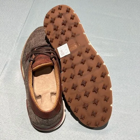 SKECHERS MEN'S ON THE GO HUXLEY GOLF SHOES OXFORDS Size 8 B24A
