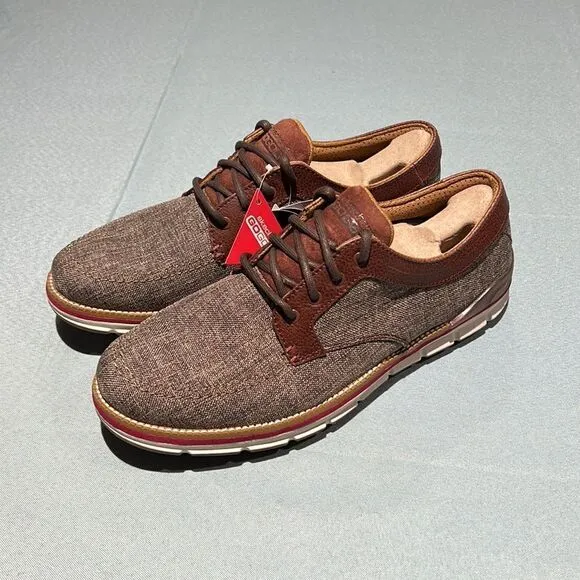 SKECHERS MEN'S ON THE GO HUXLEY GOLF SHOES OXFORDS Size 8 B24A