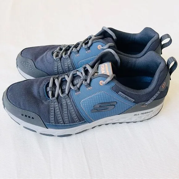 Skechers Trail Mens Shoes Sneakers Air Cooled Memory Foam Water Repellent New 13