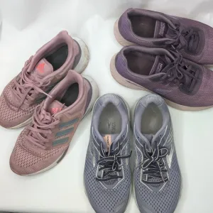 Sneakers Bundle Adidas Sketchers Brooks 3 Shoes Purple Bundle