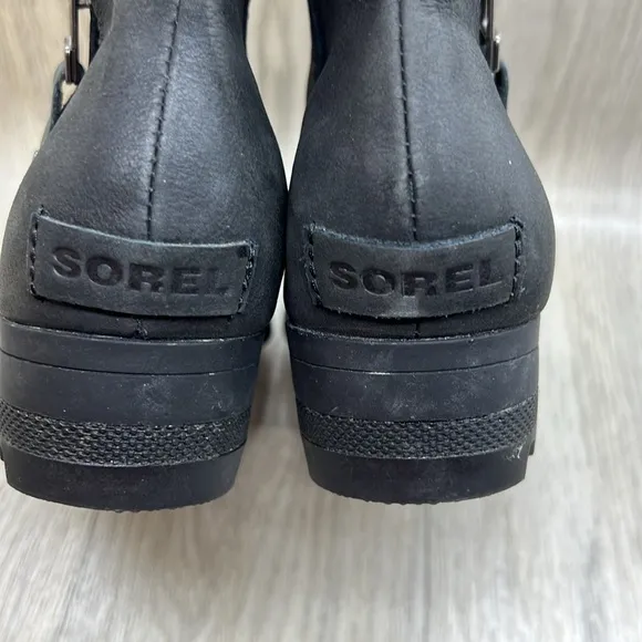 SOREL Danica Zip Waterproof Leather Ankle Boot