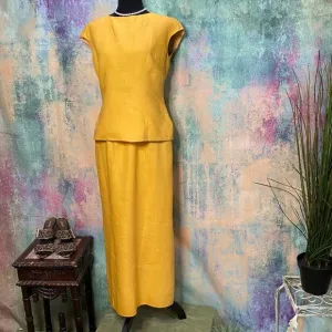 📌Spenser Jeremy Elegant 2pc Linen Skirt Set