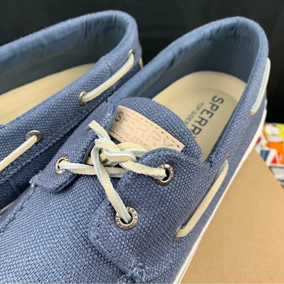Sperry Bahama 2 Hemp Blue Men's Various Sizes
