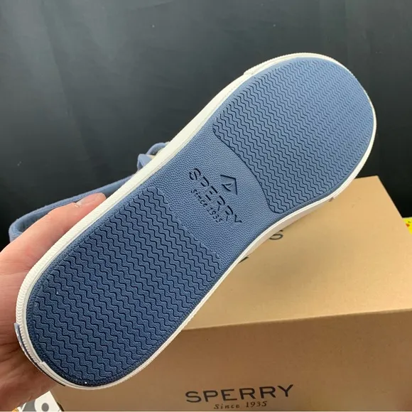 Sperry Bahama 2 Hemp Blue Men's Various Sizes