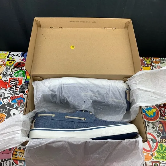 Sperry Bahama 2 Hemp Blue Men's Various Sizes
