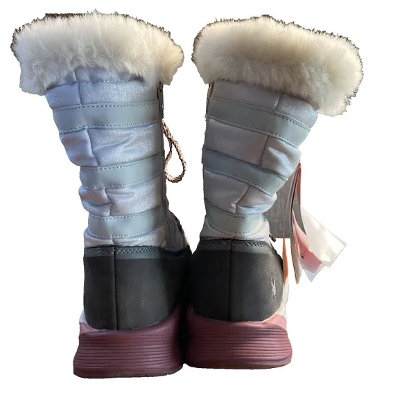 Spyder Altitude Women's Casual Boots, Glacier Grey W9 Faux Fur Lining Waterproof
