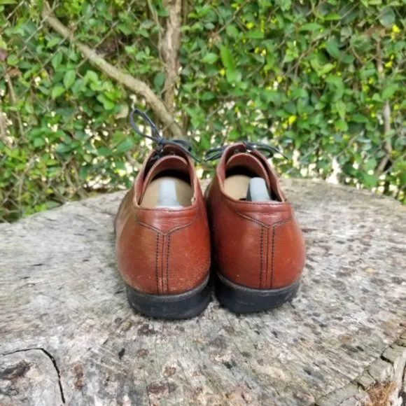 Stacy Adams Wingtip Oxford - Men's - Cognac Sz 10