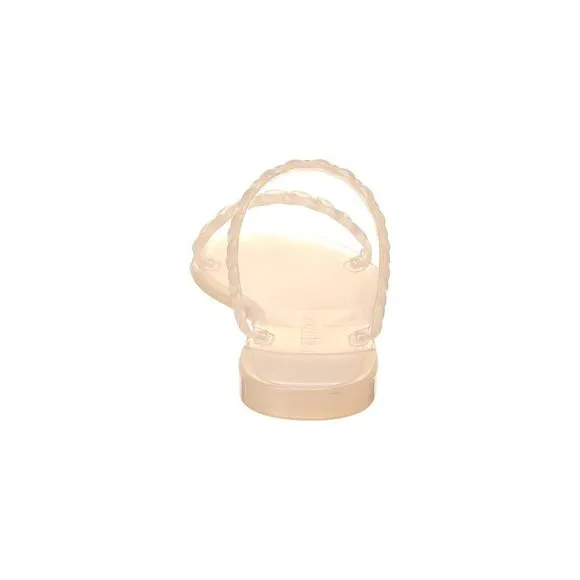 Stuart Weitzman Womens Braida Open Toe Jelly Sandals Beige 5 Medium (B,M)