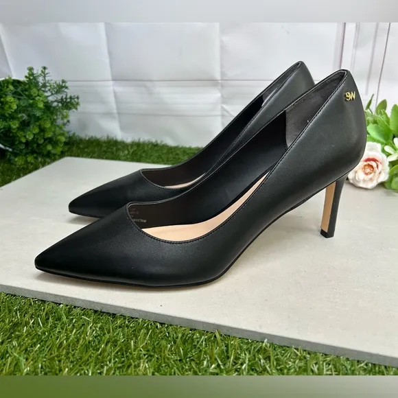 STUART WEITZMANLeigh 75 Pointed ToePump In Black size 9.5 NEW