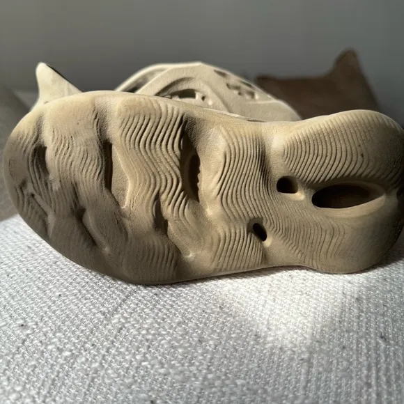 Stylish Tan Slip-On Shoes, used no box