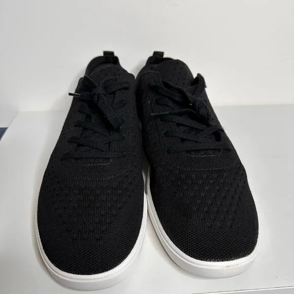 Suavs Mens Zilker Sneakers Lightweight Comfort Flexible Shoes Black Slip On 14