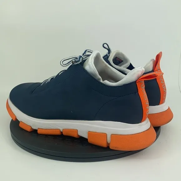 Swims City Hiker Navy Blue/Orange Waterproof Shoes Men's Size 10