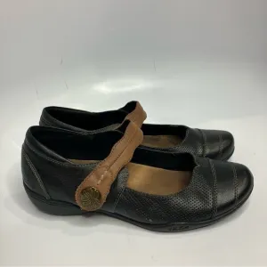 Taos Bravo  Mary Jane Shoes black leather size 8