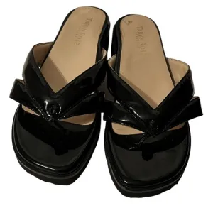 Taryn Rose Traveler Black Patent Leather Shoes Size 6