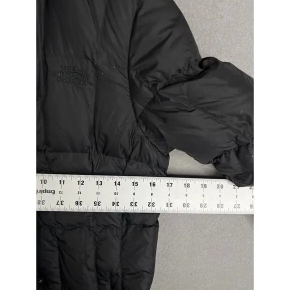 The North Face Women's Metropolis Down Puffer Jacket Parka Black XS