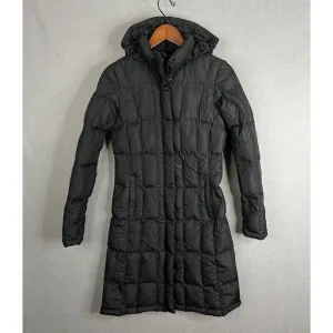 The North Face Women's Metropolis Down Puffer Jacket Parka Black XS