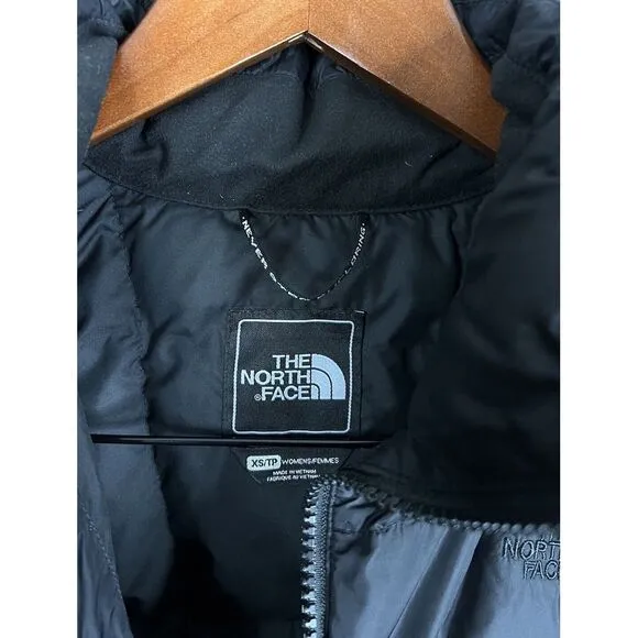 The North Face Women's Metropolis Down Puffer Jacket Parka Black XS