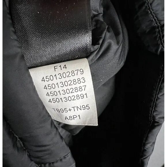 The North Face Women's Metropolis Down Puffer Jacket Parka Black XS