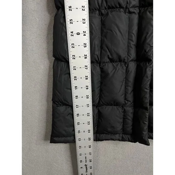 The North Face Women's Metropolis Down Puffer Jacket Parka Black XS