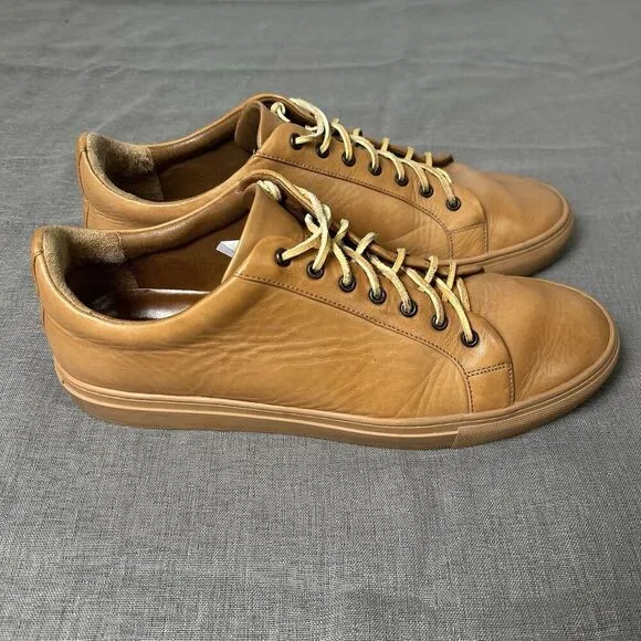 Thursday Boot Co Everyday Cognac Leather Low Top Men Sneakers/Shoes Size 14