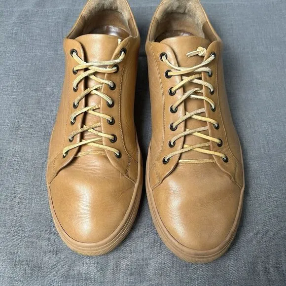 Thursday Boot Co Everyday Cognac Leather Low Top Men Sneakers/Shoes Size 14