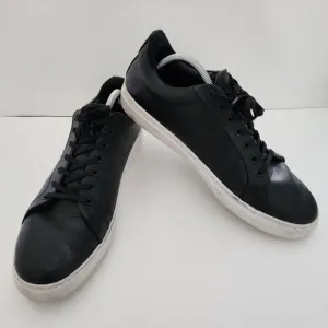 Thursday Premier Everyday Black Leather Low Top Sneakers Mens Shoes Size 12