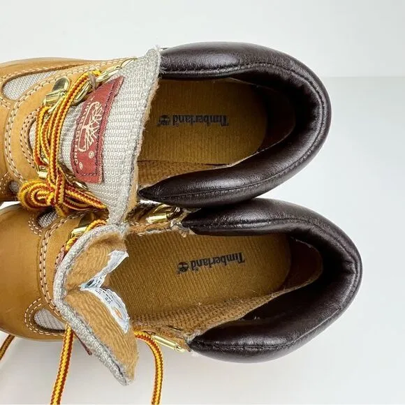 Timberland Field Boots Wheat Nubuck Lace Up Boots Toddler 9