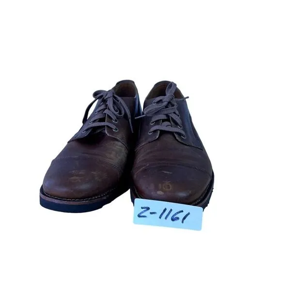 Timberland Shoes Oxford Mens 9.5 US Brown Kendrick Leather Lace Up A1NDI A3119