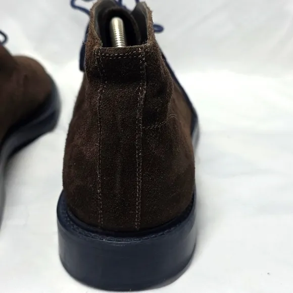 To Boot New York Men's 11 Brown Leather Suede Boots Elegant Chukka 3x's In Vguc