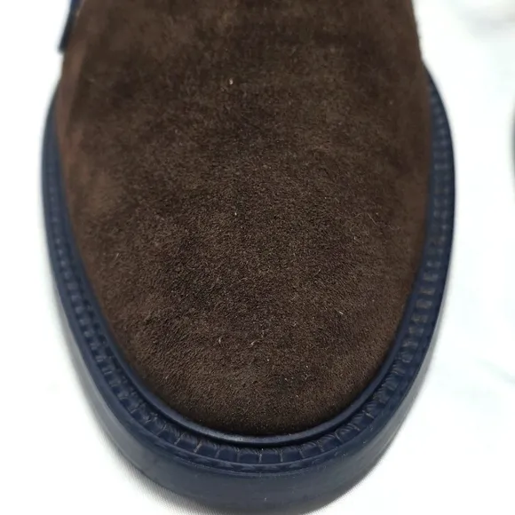 To Boot New York Men's 11 Brown Leather Suede Boots Elegant Chukka 3x's In Vguc