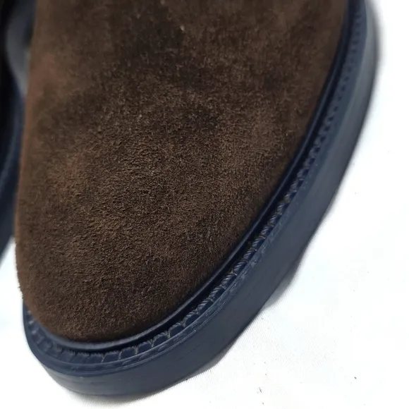 To Boot New York Men's 11 Brown Leather Suede Boots Elegant Chukka 3x's In Vguc