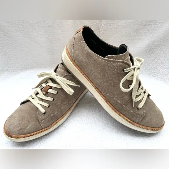 To Boot New York Men's Geoffrey Fashion Sneaker -Softy/Tabs Flint/Brown 2 - 11.5