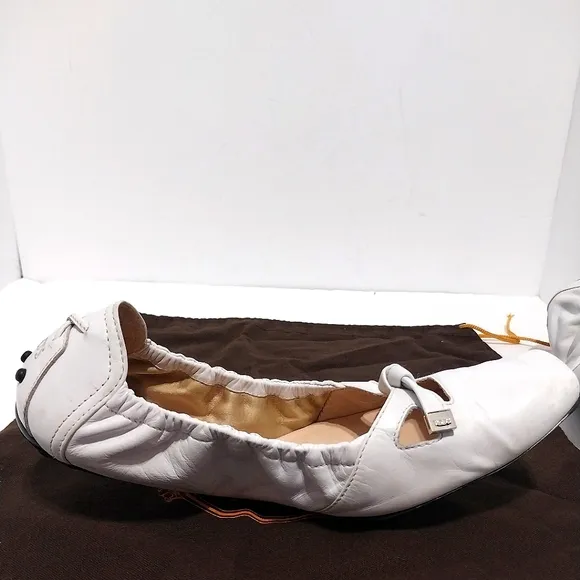 Tod's Degas W. Ballerina Tassel Shoes, Size 8