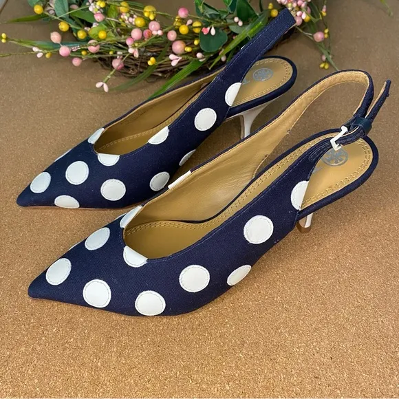 Tory Burch Spencer Slingback Pump Size 6