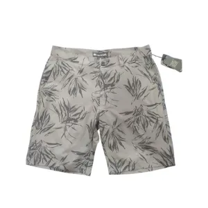 Travis Mathew You Won't Shorts Dark Gray Tropical Print 32 Casual Preppy Summer