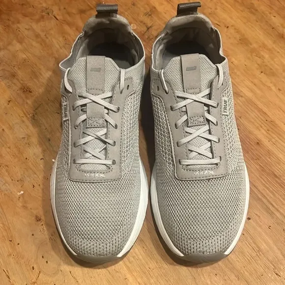 True Linkswear Golf Shoes Mens Size 13 All Day Knit 3 Nimbus Gray Casual